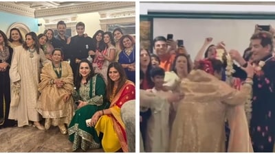 Inside pictures from Jeetendra and Shobha Kapoor's 50th wedding anniversary. Inside pictures from Jeetendra and Shobha Kapoor's 50th wedding anniversary.