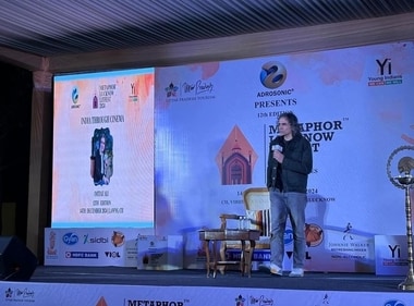 Imtiaz Ali interacting with audience during the Metaphor Lucknow LitFest Imtiaz Ali interacting with audience during the Metaphor Lucknow LitFest