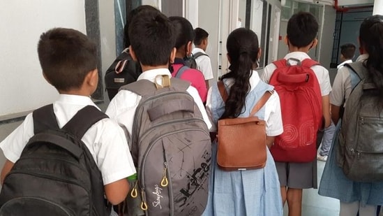 The incident has been reported at several schools in the city.