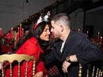 Priyanka Chopra shared a post featuring Nick Jonas and Malti. Priyanka Chopra shared a post featuring Nick Jonas and Malti.