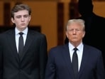 Donald Trump reveals his son Barron suggested he sit down for an interview with Joe Rogan and other podcasters Donald Trump reveals his son Barron suggested he sit down for an interview with Joe Rogan and other podcasters