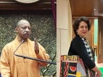 Uttar Pradesh chief minister Yogi Adityanath and Congress general secretary Priyanka Gandhi Vadra. Uttar Pradesh chief minister Yogi Adityanath and Congress general secretary Priyanka Gandhi Vadra.