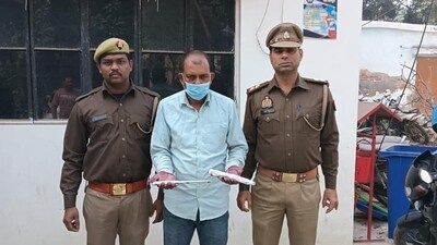 Gautam Budh Nagar police, however, said the suspect has no prior criminal record but investigations are ongoing to determine whether he is part of a larger network. (HT Photo) Gautam Budh Nagar police, however, said the suspect has no prior criminal record but investigations are ongoing to determine whether he is part of a larger network. (HT Photo)