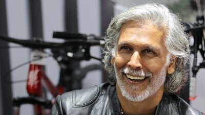 Actor-fitness icon Milind Soman was recently in Lucknow Actor-fitness icon Milind Soman was recently in Lucknow