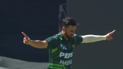 Salman Agha claimed four wickets against South Africa in 1st ODI. (X Image) Salman Agha claimed four wickets against South Africa in 1st ODI. (X Image)