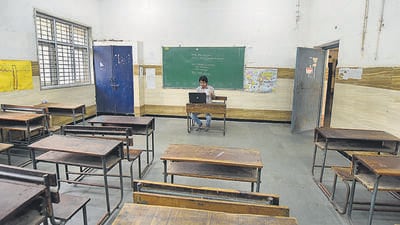 This winter, the parents of a six-year-old EWS student at an east Delhi school could not get him winter jacket with his uniform. (PTI) This winter, the parents of a six-year-old EWS student at an east Delhi school could not get him winter jacket with his uniform. (PTI)