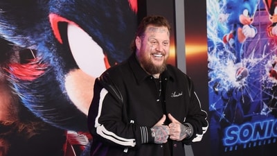 US singer Jelly Roll arrives for the premiere of "Sonic The Hedgehog 3" at the TCL Chinese Theatre in Hollywood, California, on December 16, 2024. (AFP / Michael Tran) US singer Jelly Roll arrives for the premiere of "Sonic The Hedgehog 3" at the TCL Chinese Theatre in Hollywood, California, on December 16, 2024. (AFP / Michael Tran)