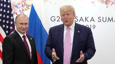 Donald Trump, the next president, hinted on Monday that he would overturn Joe Biden's recent ruling to permit Ukrainian forces to use American long-range weaponry to launch attacks farther into Russian territory. (REUTERS)