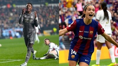 Vinicius Jr and Aitana Bonmati named FIFA Best players of the year (AP Images) Vinicius Jr and Aitana Bonmati named FIFA Best players of the year (AP Images)