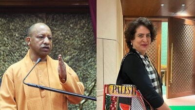 Uttar Pradesh chief minister Yogi Adityanath and Congress general secretary Priyanka Gandhi Vadra. Uttar Pradesh chief minister Yogi Adityanath and Congress general secretary Priyanka Gandhi Vadra.
