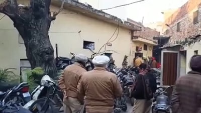 Police said the blast-like noise was heard around 3 am (ANI) Police said the blast-like noise was heard around 3 am (ANI)