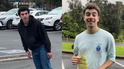 Skateboarder and musician Guy Azulay goes viral as America obsesses over CEO murder suspect Luigi Mangione. (Instagram / AP) Skateboarder and musician Guy Azulay goes viral as America obsesses over CEO murder suspect Luigi Mangione. (Instagram / AP)