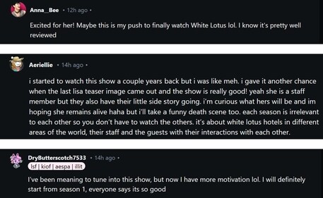 The excitement surrounding Lisa online was palpable The excitement surrounding Lisa online was palpable