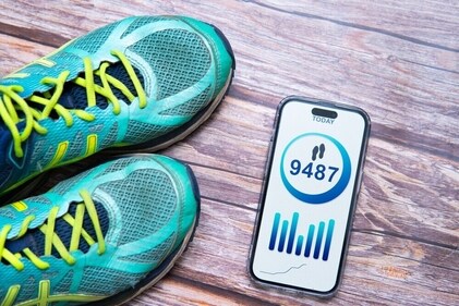 Daily step count helps you to walk towards both good physical and mental health. (Shutterstock) Daily step count helps you to walk towards both good physical and mental health. (Shutterstock)