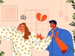 Check out tips to manage a partner's negativity without losing your peace of mind.(Freepik)