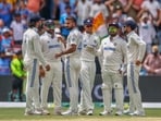 India's Akash Deep, third left, celebrates with teammates after the dismissal of Australia's Mitchell Marsh during play on day five of the third cricket test between India and Australia at the Gabba in Brisbane India's Akash Deep, third left, celebrates with teammates after the dismissal of Australia's Mitchell Marsh during play on day five of the third cricket test between India and Australia at the Gabba in Brisbane