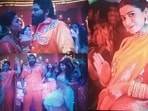 Allu Arjun, Sreeleela and Rashmika Mandanna in Pushpa 2 song Kissik Allu Arjun, Sreeleela and Rashmika Mandanna in Pushpa 2 song Kissik