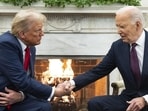 President Joe Biden meets with President-elect Donald Trump in the Oval Office of the White House, on Wednesday. (AP) President Joe Biden meets with President-elect Donald Trump in the Oval Office of the White House, on Wednesday. (AP)