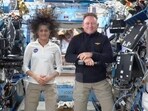 NASA astronauts Suni Williams and Butch Wilmore during a press conference from the International Space Station on Friday, Sept. 13, 2024. NASA astronauts Suni Williams and Butch Wilmore during a press conference from the International Space Station on Friday, Sept. 13, 2024.