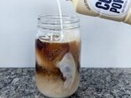 The drink is an offshoot of the “dirty soda” trend, popularised in 2022, where soft drinks are mixed with creamy or flavoured add-ins. (Source: Instagram)