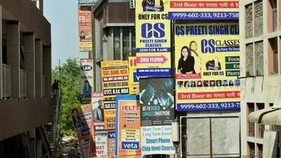 45 notices issued to coaching centres for misleading ads (HT PHOTO)