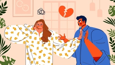Check out tips to manage a partner's negativity without losing your peace of mind. (Freepik)