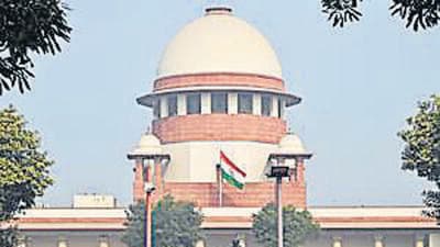 A view of the Supreme Court building in New Delhi on Tuesday. (ANI) A view of the Supreme Court building in New Delhi on Tuesday. (ANI)