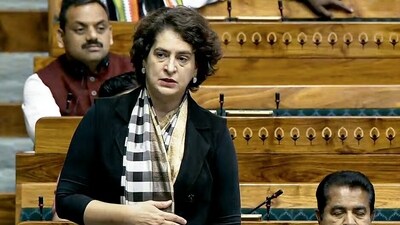 Congress MP Priyanka Gandhi Vadra speaks in Lok Sabha. (File photo) Congress MP Priyanka Gandhi Vadra speaks in Lok Sabha. (File photo)