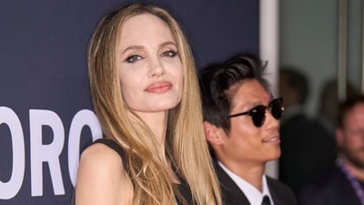 Angelina Jolie and her son Maddox Jolie-Pitt attend the world premiere of "Without Blood" at TIFF Lightbox Theatre during the Toronto International Film Festival (TIFF) in Toronto, Ontario, Canada, on September 8, 2024. (Photo credit: Geoff Robins / AFP) Angelina Jolie and her son Maddox Jolie-Pitt attend the world premiere of "Without Blood" at TIFF Lightbox Theatre during the Toronto International Film Festival (TIFF) in Toronto, Ontario, Canada, on September 8, 2024. (Photo credit: Geoff Robins / AFP)