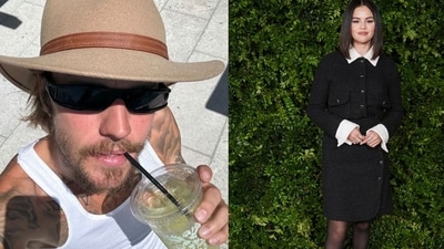 Justin Bieber's recent Instagram post has fans speculating about a possible message to ex-girlfriend Selena Gomez following her engagement to Benny Blanco. (@justinbieber/Instagram, @selenagomez/Instagram) Justin Bieber's recent Instagram post has fans speculating about a possible message to ex-girlfriend Selena Gomez following her engagement to Benny Blanco. (@justinbieber/Instagram, @selenagomez/Instagram)
