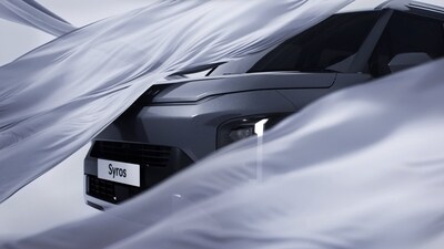 The Kia Syros will be the fifth SUV in the company's portfolio and will be positioned bwteen the Seltos and the Sonet The Kia Syros will be the fifth SUV in the company's portfolio and will be positioned bwteen the Seltos and the Sonet
