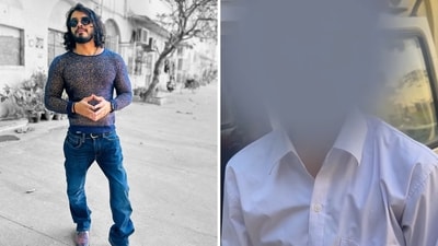 The image shows the man who called out a kid for his rude remark. (Instagram/@moxbhardwaj) The image shows the man who called out a kid for his rude remark. (Instagram/@moxbhardwaj)