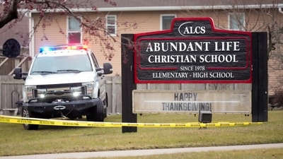Wisconsin school shooting: Student's mom describes learning about shooter on chilling call (AP Photo/Morry Gash) (AP) Wisconsin school shooting: Student's mom describes learning about shooter on chilling call (AP Photo/Morry Gash) (AP)