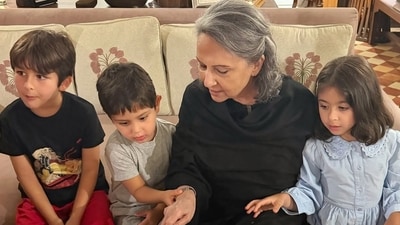Kareena and Saif welcomed their first son Taimur on December 20, 2016. The couple's second son Jehangir was born on February 21, 2021. 