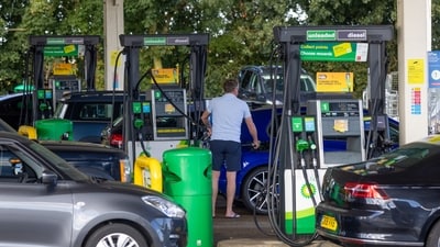 A customer uses a fuel pump at BP Plc petrol station near Guildford, UK. (Bloomberg/File Photo) A customer uses a fuel pump at BP Plc petrol station near Guildford, UK. (Bloomberg/File Photo)