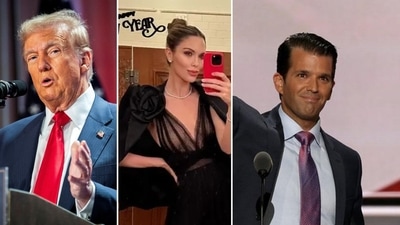 Don Jr and new GF Bettina Anderson recently visited Mar-a-Lago, greeted by Donald Trump. (Photo credit: ALLISON ROBBERT/Pool via REUTERS/File Photo (via REUTERS), Bettina Anderson/Instagram, Reuters File Photo) Don Jr and new GF Bettina Anderson recently visited Mar-a-Lago, greeted by Donald Trump. (Photo credit: ALLISON ROBBERT/Pool via REUTERS/File Photo (via REUTERS), Bettina Anderson/Instagram, Reuters File Photo)