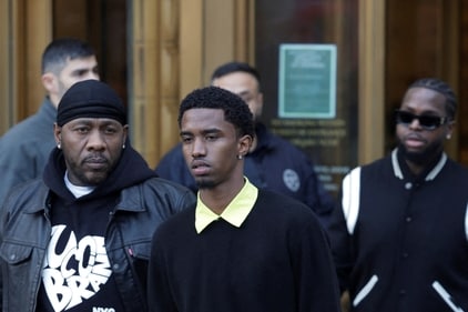 King Combs walks outside the federal court in Manhattan on the day his father, hip-hop mogul Sean "Diddy" Combs, attends a pre-trial conference in his sex trafficking case in New York City, New York, U.S., December 18, 2024. REUTERS/Kent J. Edwards (REUTERS)