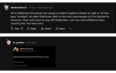 Netizens immediately picked up on his desperate need for attention Netizens immediately picked up on his desperate need for attention