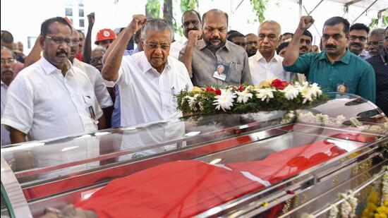 MM Lawrence, a one-time MP from Idukki and a member of the CPM central committee, passed away at the age of 95 due to age-related illnesses on September 21 (PTI)