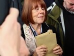 Frenchwoman Gisele Pelicot, the victim of an alleged mass rape orchestrated by her then-husband Dominique Pelicot at their home in the southern French town of Mazan.