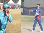 A friendly cricket match titled TB Mukt Bharat Awareness Cricket Match.