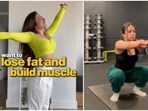 Woman, who lost 4 kg in a month, suggests 5 exercises to lose fat and build muscle. Woman, who lost 4 kg in a month, suggests 5 exercises to lose fat and build muscle.