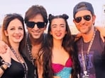 Hrithik Roshan joined Sussanne Khan in wishing Arslan Goni on his birthday.
