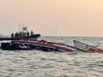 Thirteen passengers lost their lives, and 99 others were rescued by the Navy, Coast Guard, and Marine Police after a Navy carft collided with a ferry boat near the Gateway of India while en route to Elephanta Island.