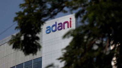 FILE PHOTO: The logo of the Adani Group is seen on the facade of its Corporate House on the outskirts of Ahmedabad, India, November 21, 2024. REUTERS/Amit Dave/File Photo (REUTERS)