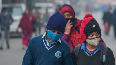 DSE Haryana has asked d all schools (government and private) to conduct classes in schools for students up to Class 9 and 11 in “Hybrid Mode” with immediate effect. (RAJ K RAJ /HT PHOTO) DSE Haryana has asked d all schools (government and private) to conduct classes in schools for students up to Class 9 and 11 in “Hybrid Mode” with immediate effect. (RAJ K RAJ /HT PHOTO)