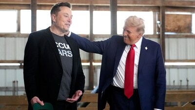 Tesla and SpaceX CEO Elon Musk, left, and President-elect Donald Trump. Tesla and SpaceX CEO Elon Musk, left, and President-elect Donald Trump.