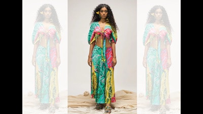 It’s easy to whip up a series of looks with a co-ord set that is easy to dress up or down. (Cicceroni) It’s easy to whip up a series of looks with a co-ord set that is easy to dress up or down. (Cicceroni)