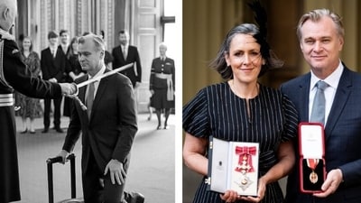 Christopher Nolan and Emma Thomas honoured with knighthood and damehood respectively. Christopher Nolan and Emma Thomas honoured with knighthood and damehood respectively.