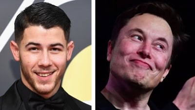 Nick Jonas endorses Elon Musk on Twitter. Nick Jonas endorses Elon Musk on Twitter.